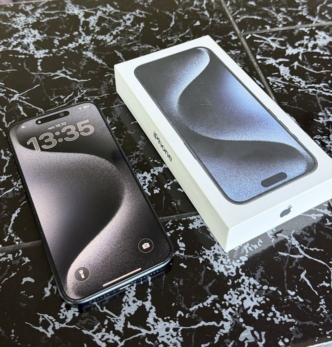 iPhone 15 Pro Max Blue Titanium 256GB