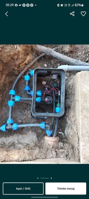 Sistem de irigatie automatizat