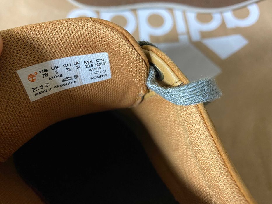 'Timberland Londyn Simple Oxford Wheat''оригинални сникърси 38 номер
