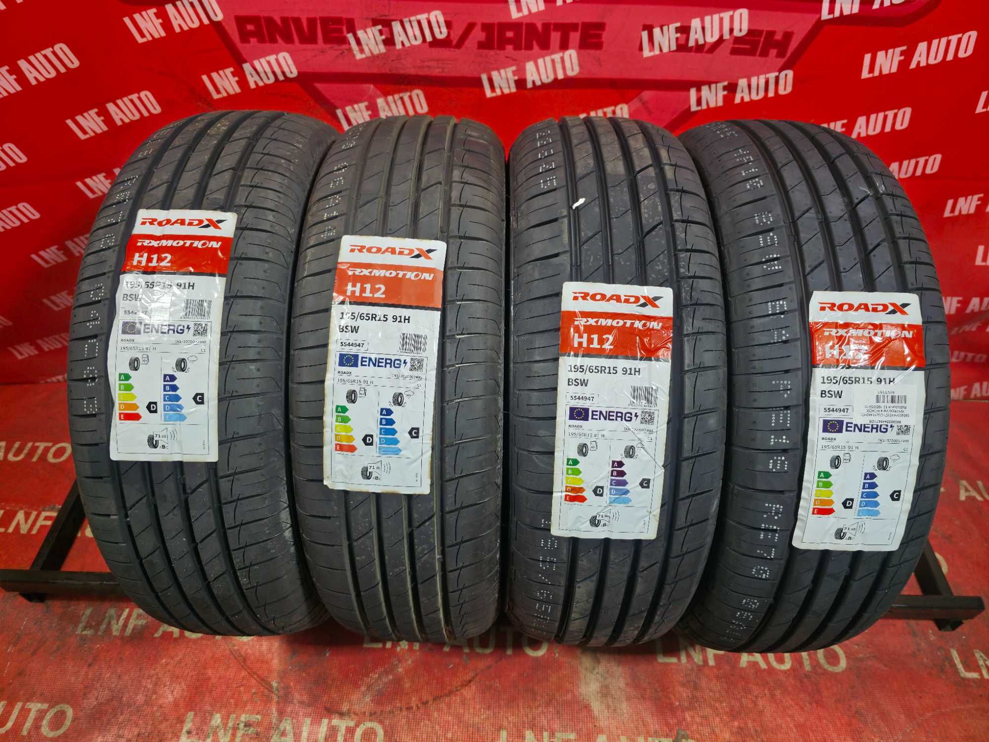 Anvelope de VARA - 195/65/15 - ROADX - NOI - DOT 4923 !