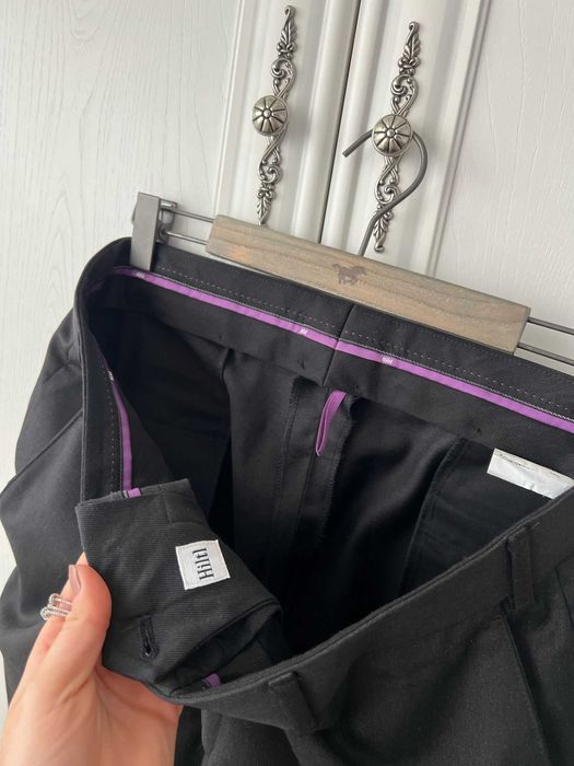 Pantaloni eleganti barbati~ Hiltl (lana Super 110's)