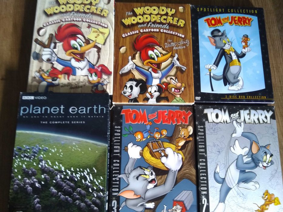 Dvd Tom and Jerry Woody woodpecker