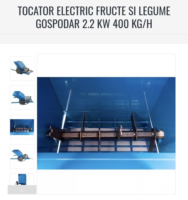 Tocator fructe si legume