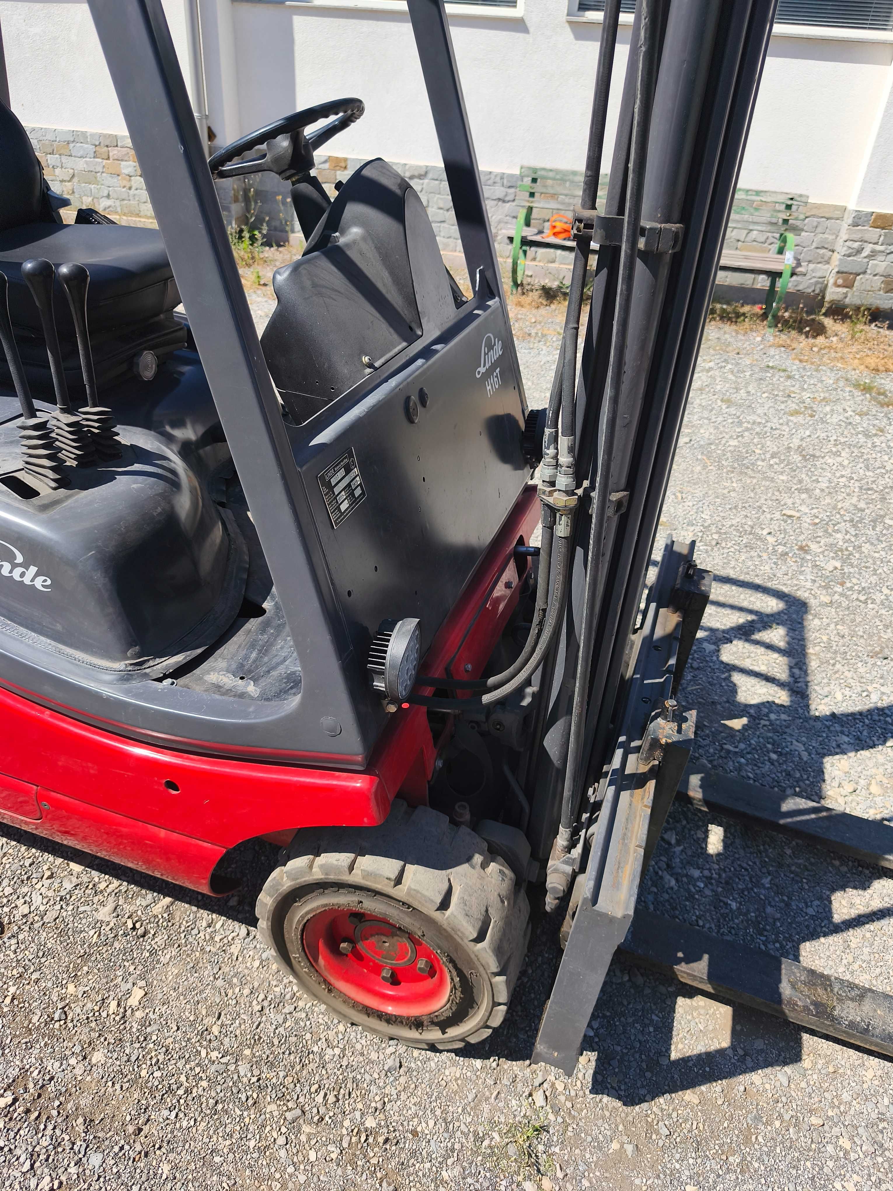 Мотокар газокар Linde H16T