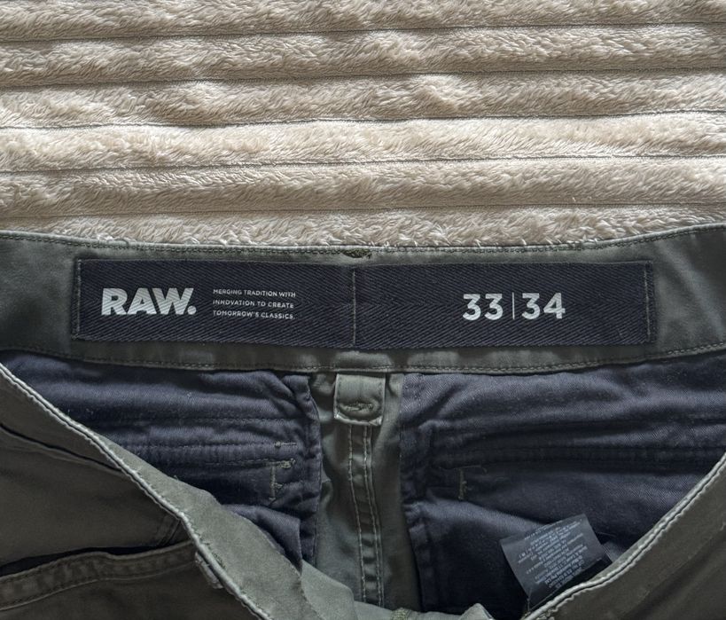 G Star,pantaloni cargo ptr.bărbați,măr.L(33)