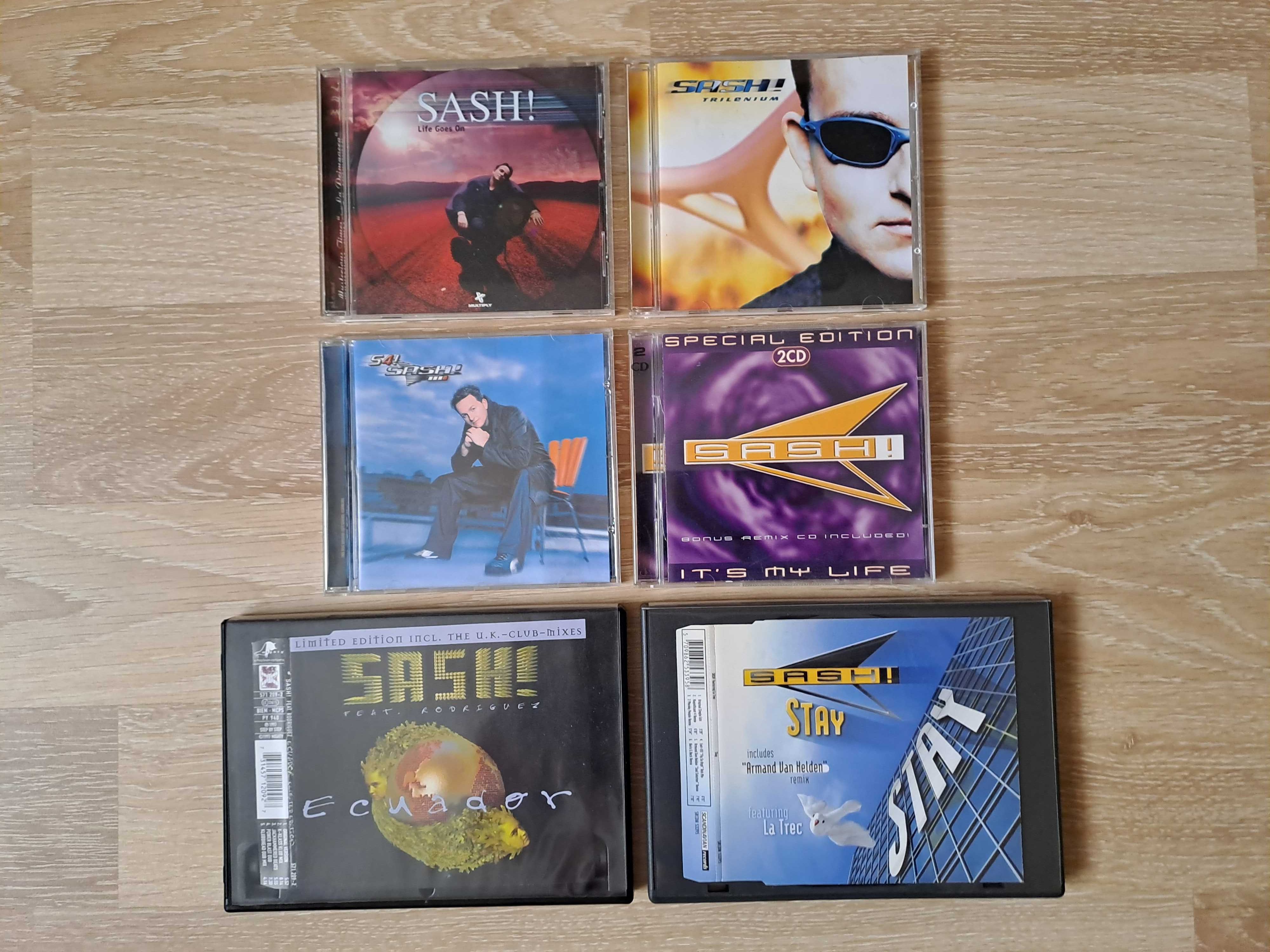 Colectie Sash! - 6 CD + CD Maxi originale (Eurodance, Euro-House)