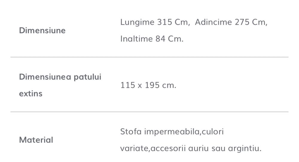 Vand Coltar ca nou !