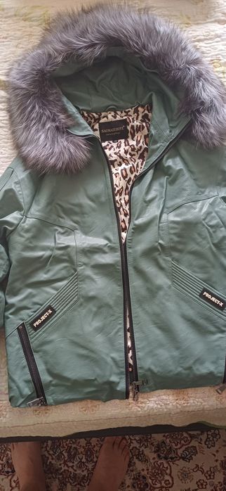 Куртка женская кожанная