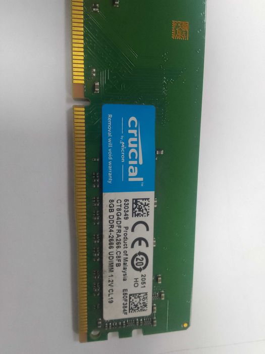 Продам оперативную память ddr4 8gb