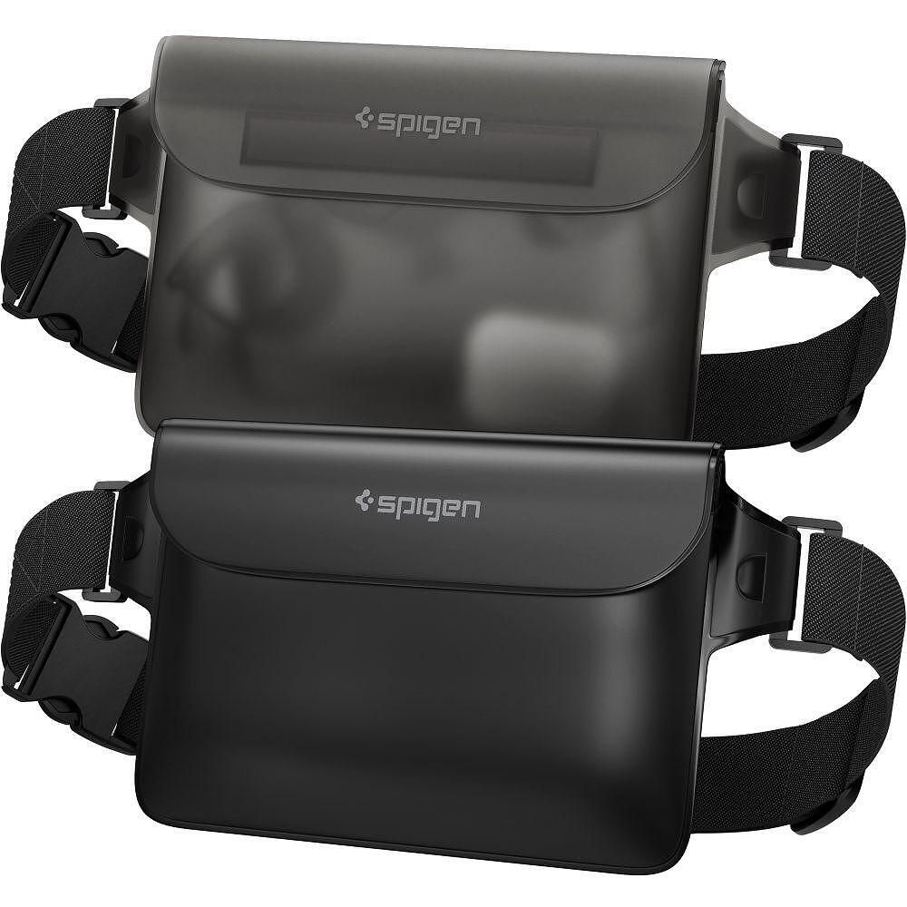 Универсална водоустойчива чанта spigen a620 black 2 pack