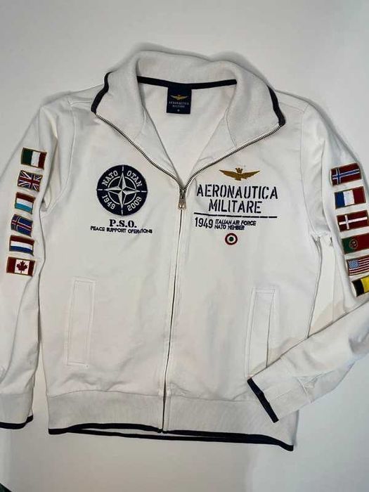 Aeronautica Militare , bluza cu fermoar, marime S