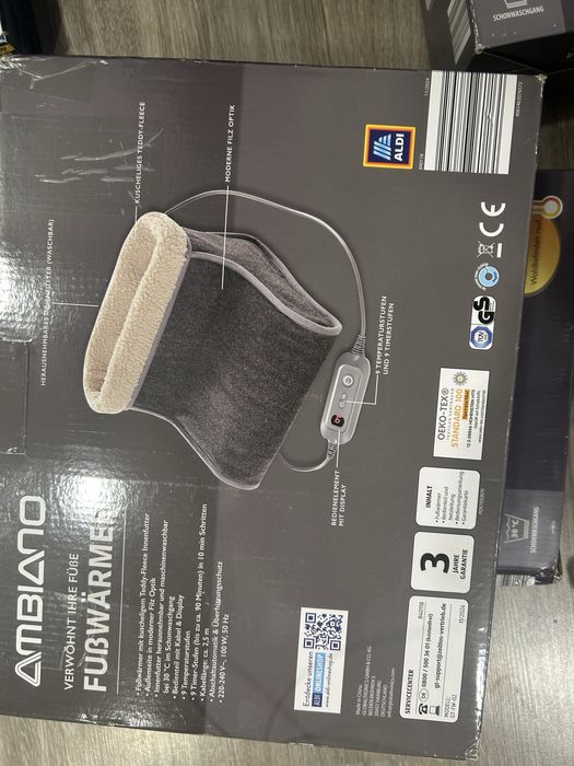 Електрически одеяла и грейка за крака