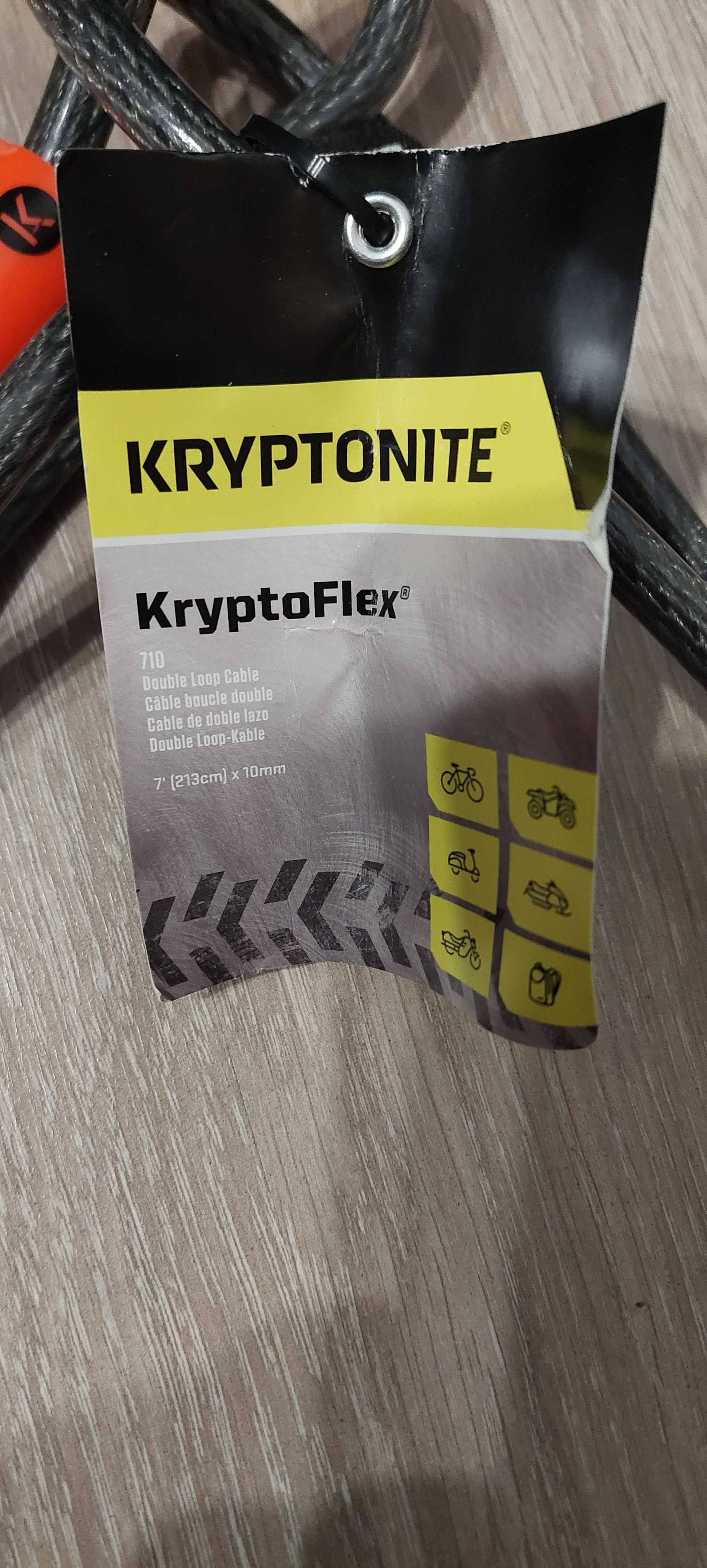 Set Antifurt Kryptonite Kryptoflex + Oxford HD Mini U Lock!