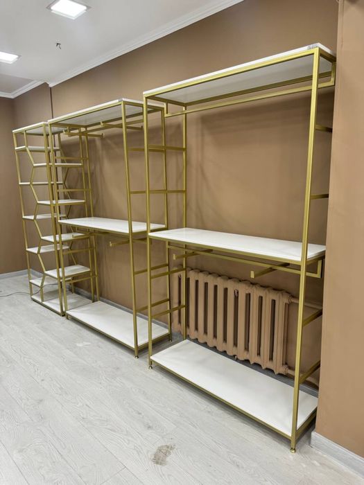 Стеллажы для магазина Dokonlar uchun stellaj для одежды лофи стеллаж