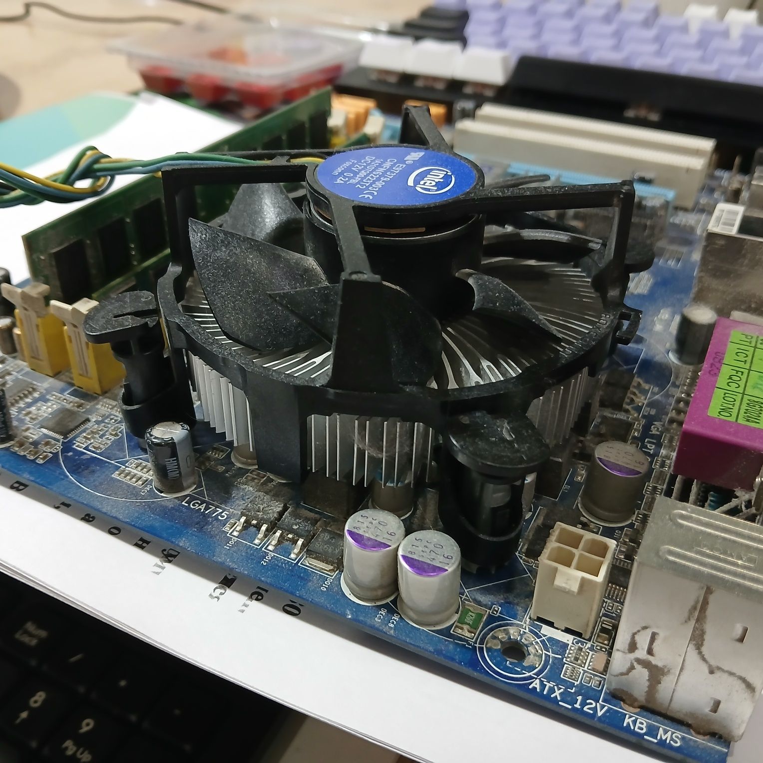 мать озу проц x5450 кулер