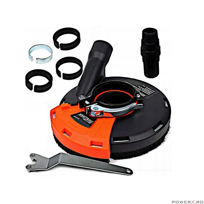 Capac aparatoare praf pentru polizor unghiular, 180-230 mm, Kraft