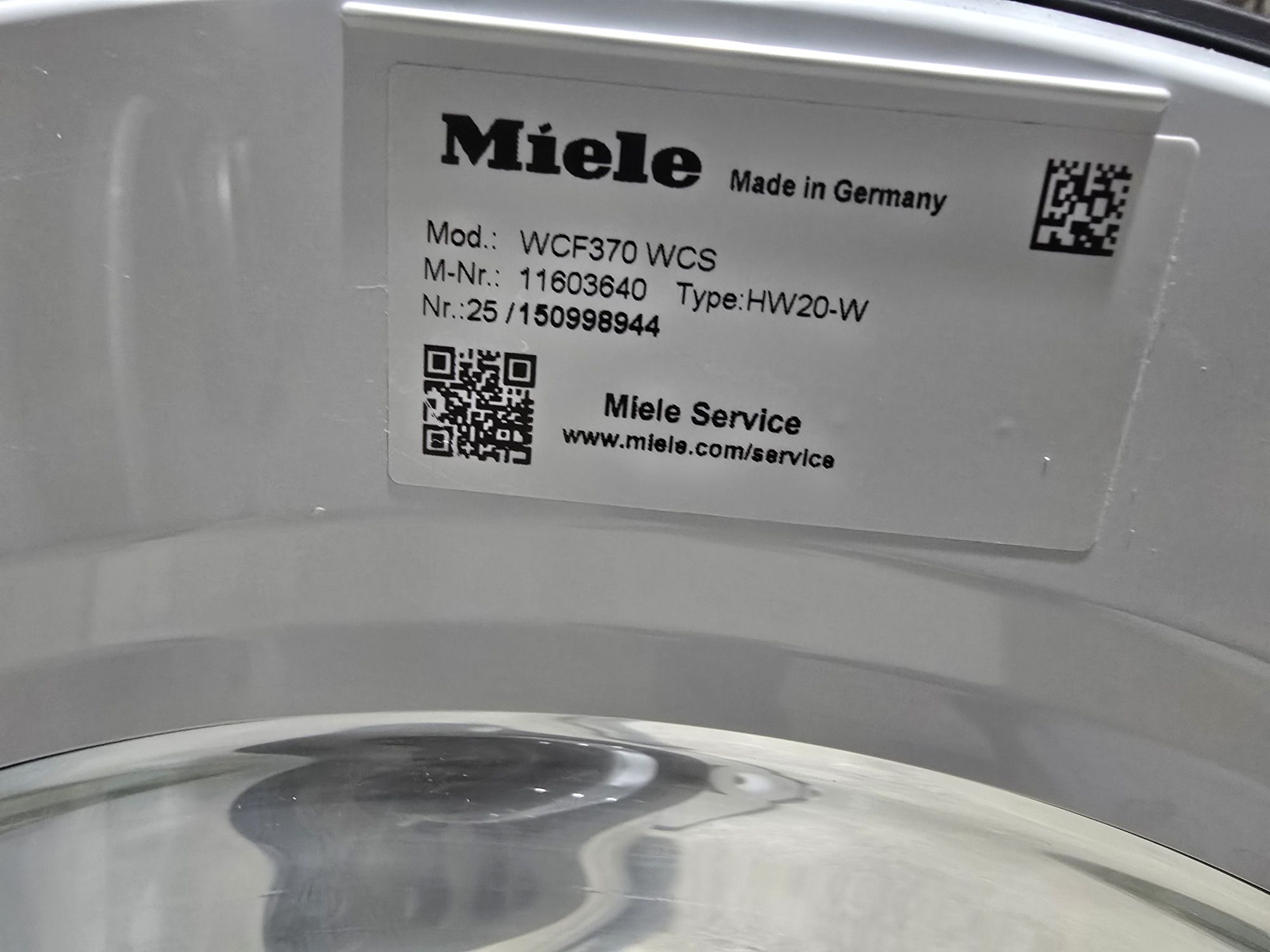 Инверторна пералня Миеле/Miele WCF 370 WCS PowerWash 2.0