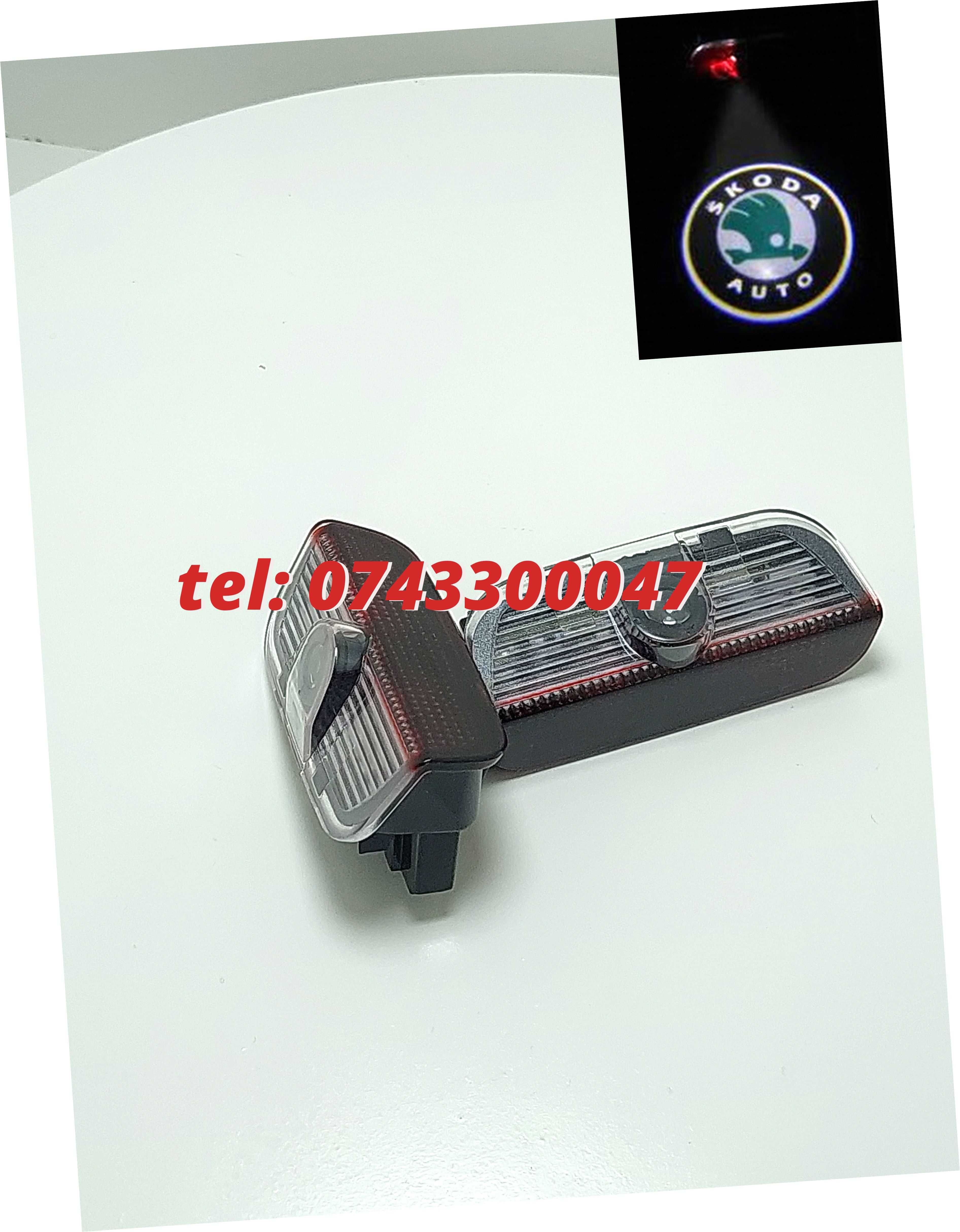 Proiector Cu Logo Dedicat Skoda Superb 2  Btsl019001