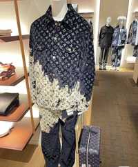 Jackets Louis Vuitton denim monogram sold out