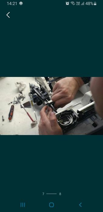 Reparatii mașini de cusut și reglaje