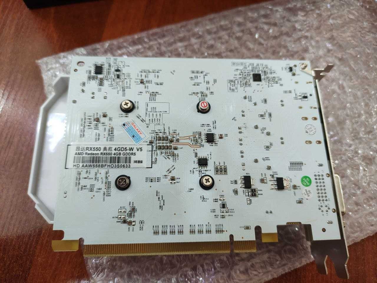 ONDA 4GB ATI Radeon RX550 128Bit GDDR5 WHITE