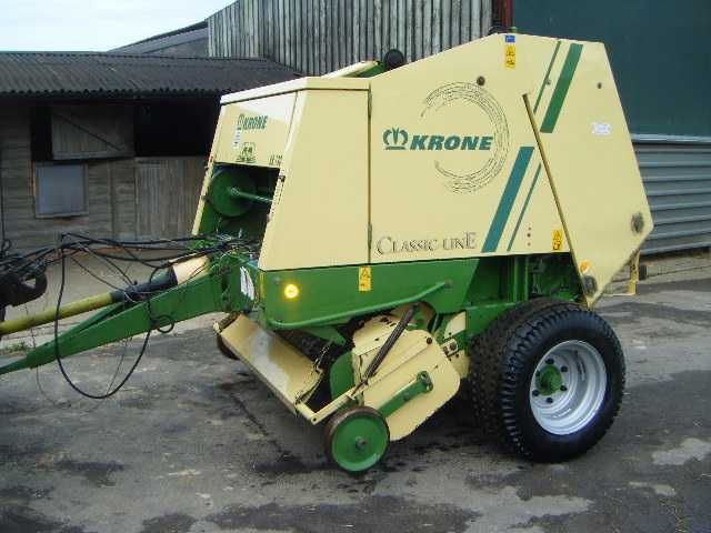 Presa balotiera Krone KR 125 apa plasa tocator 130 pickup 2m an 2015