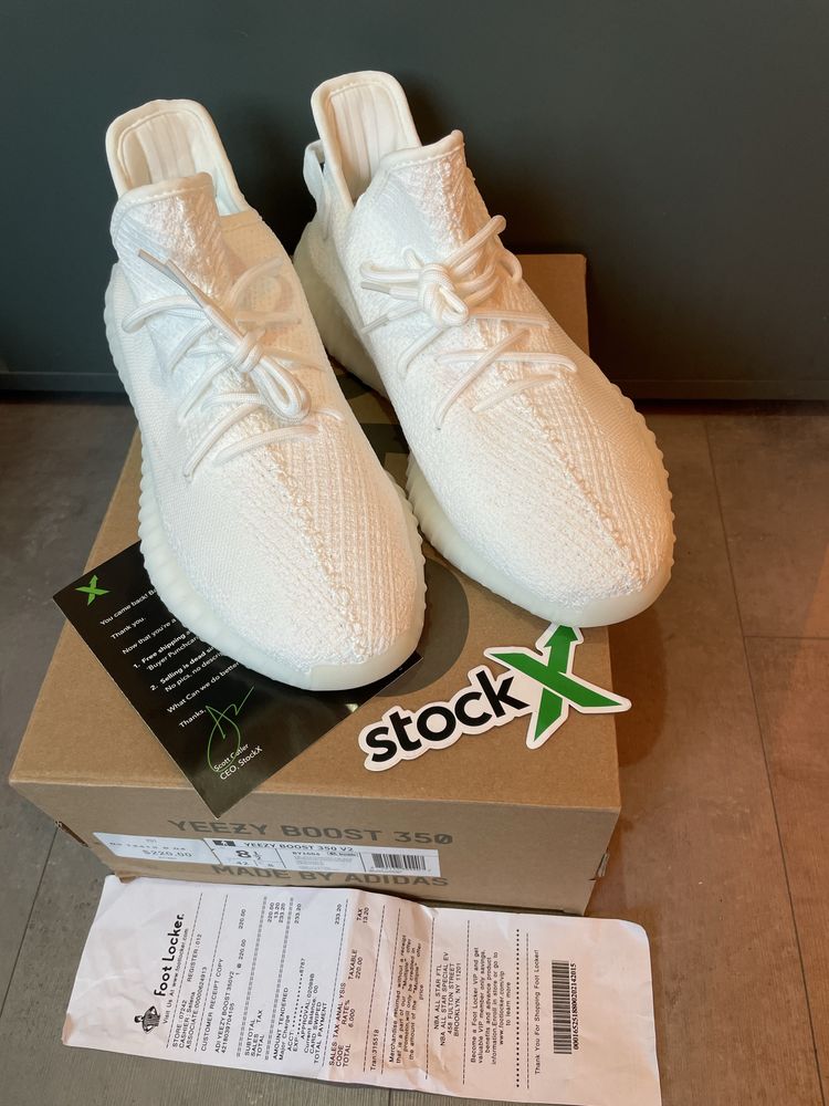 Adidas Yeezy Boost 350 V2 Triple White , Poze reale 36-45