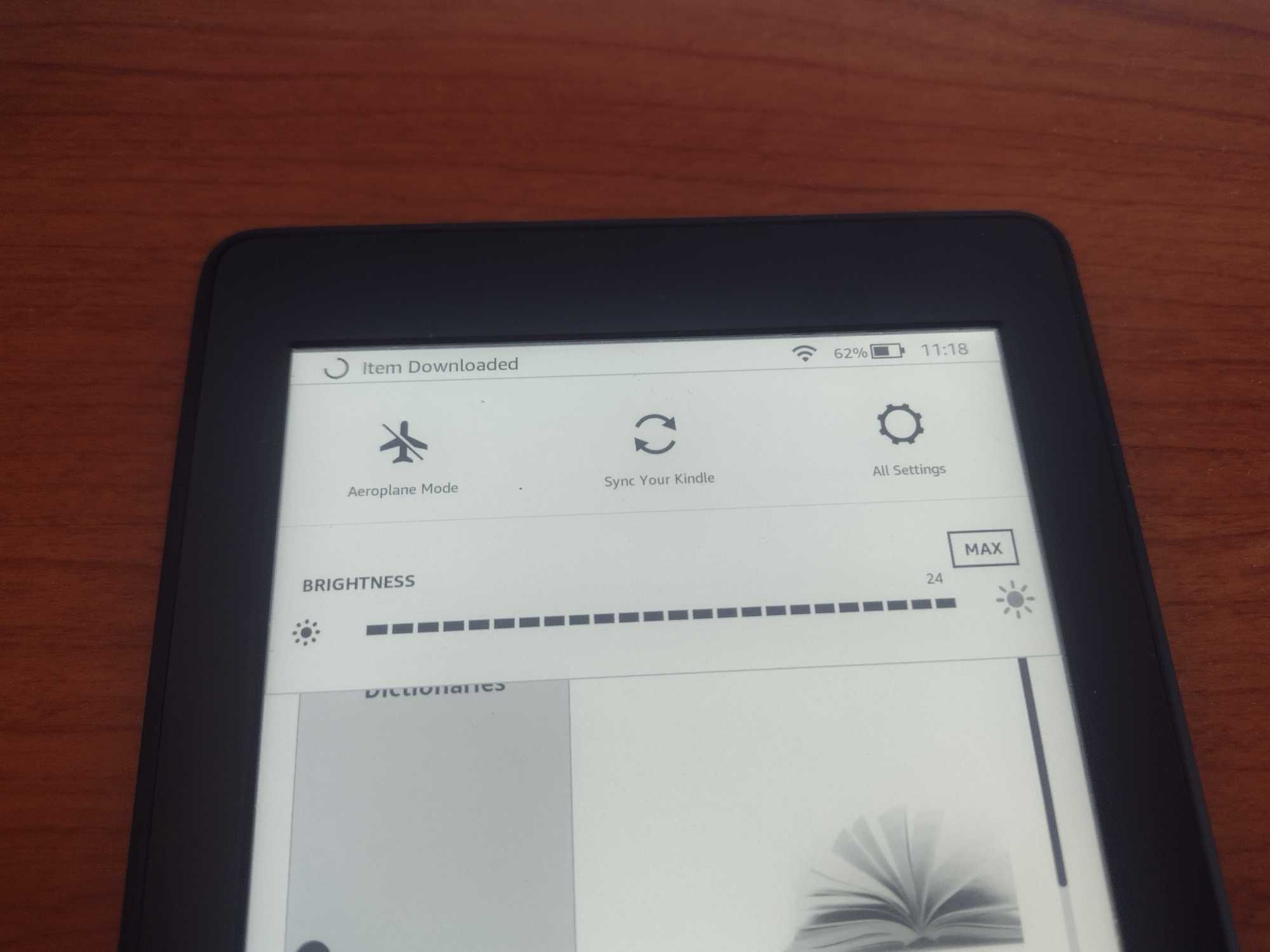 Amazon Kindle Paperwhite с подсветка