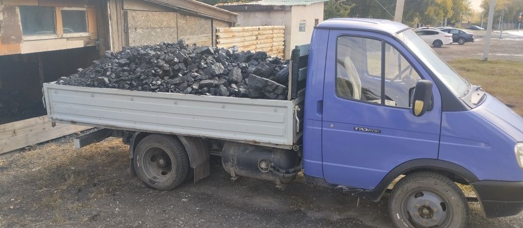 Доставка угля шубарколь на газели