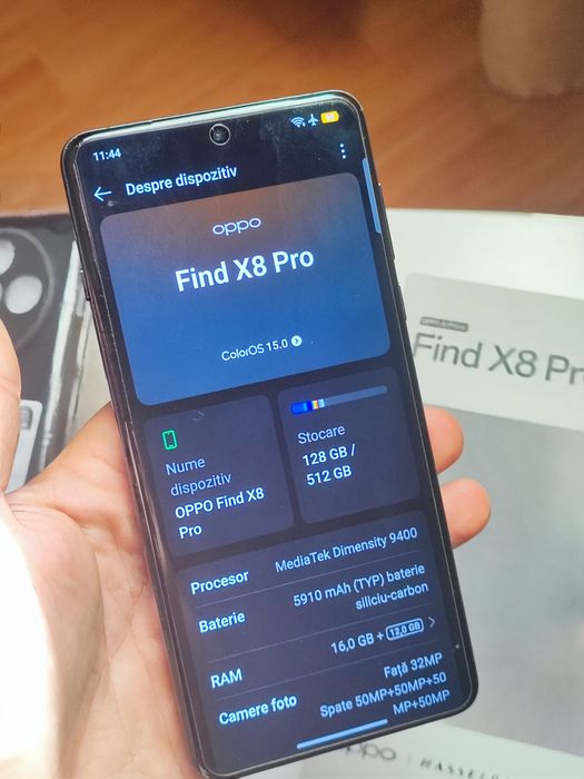 Oppo Find X8 pro 512gb full box, factura garantie
