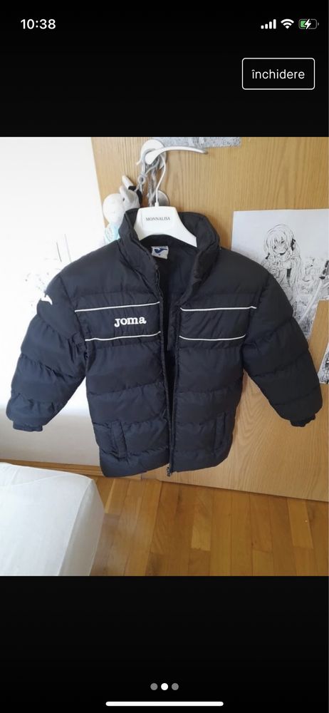 Geaca Joma/ Adidas /Parka 6 ani