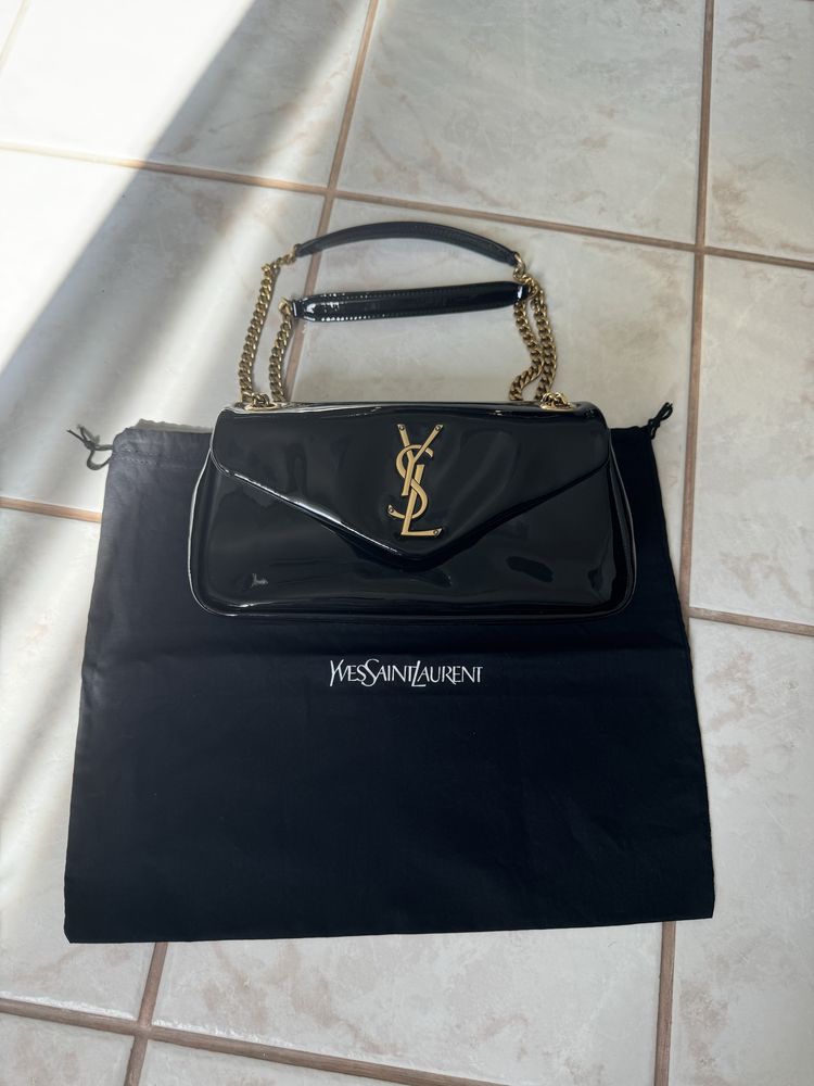 2100. 00 лв SAINT LAURENT calypso in patent leather