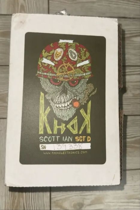 Scott Ian Signature Pedal (KHDK / V1.3) новая, оригинал, лимитка!