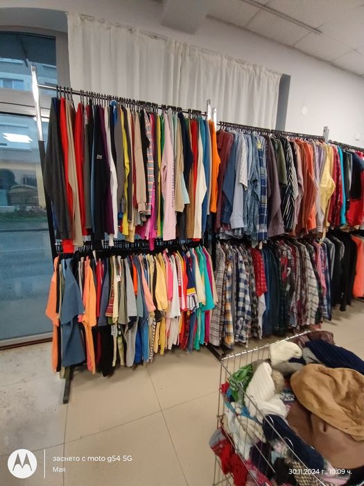 Дрехи втора употреба  3 лв кг, само ако се вземе всичката стока