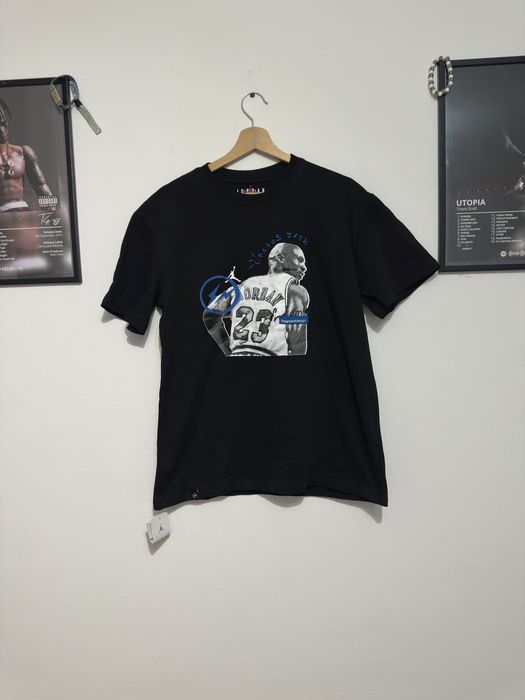 Tricou jordan x cactus jack x fragment marimea m