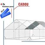 Pachet Promo: Tarc Gaini 2x6x2m -Cadou 2x Hranitoare pasari