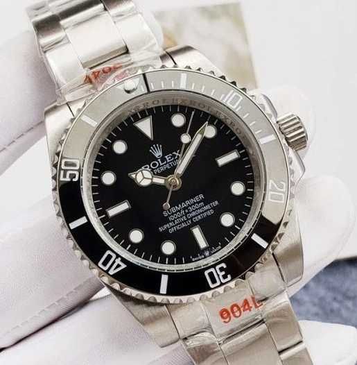Ceas R.O.L.E.X SUBMARINER AUTOMATIC Silver&Black-Calitatea 1 2025 !!
