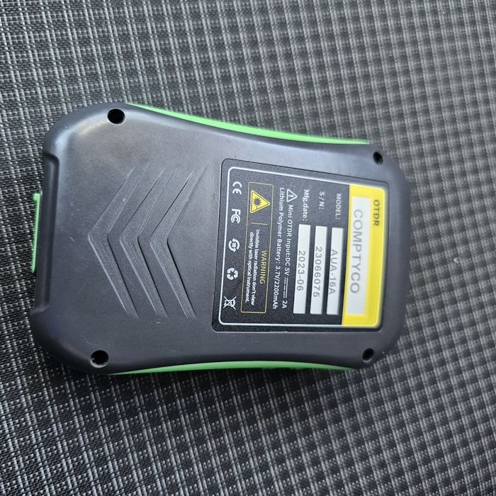 OTDR powermetru laser AUA-16A 1550nm 80km powermetru și laser