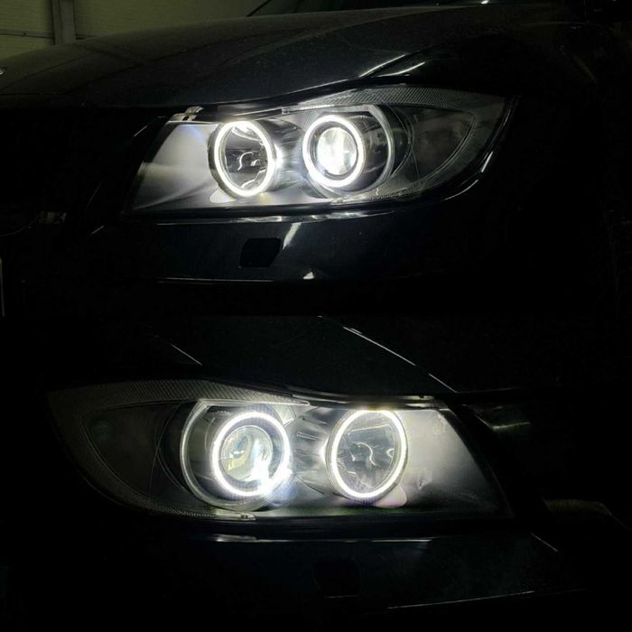 Lupe Bixenon+Angel Eyes Led Samsung+Xenon 35W BMW E90/E91/E86/E60