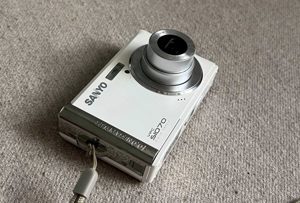 Aparat foto digital Sanyo VPC-S1070EX 10MP compact defect pentru piese