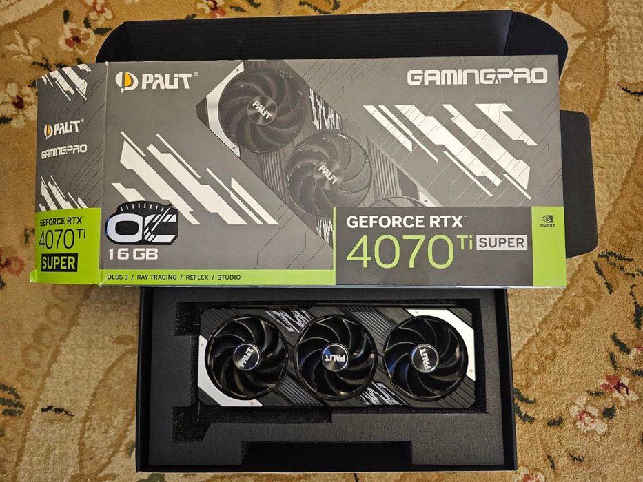 Palit GeForce RTX 4070 Ti Super Gaming Pro 16Gb