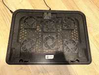 Cooler laptop, 6 ventilatoare, Dual USB