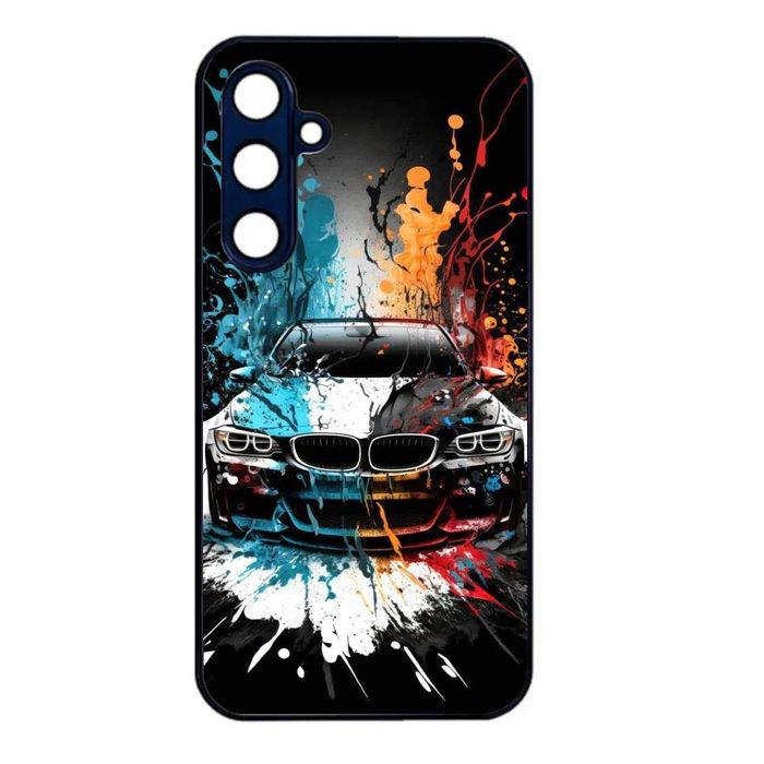 Husa protectie Samsung si iPhone, model Cars 1, folie sticla inclusa!