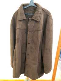 Пальто мужское коричневое Bhs