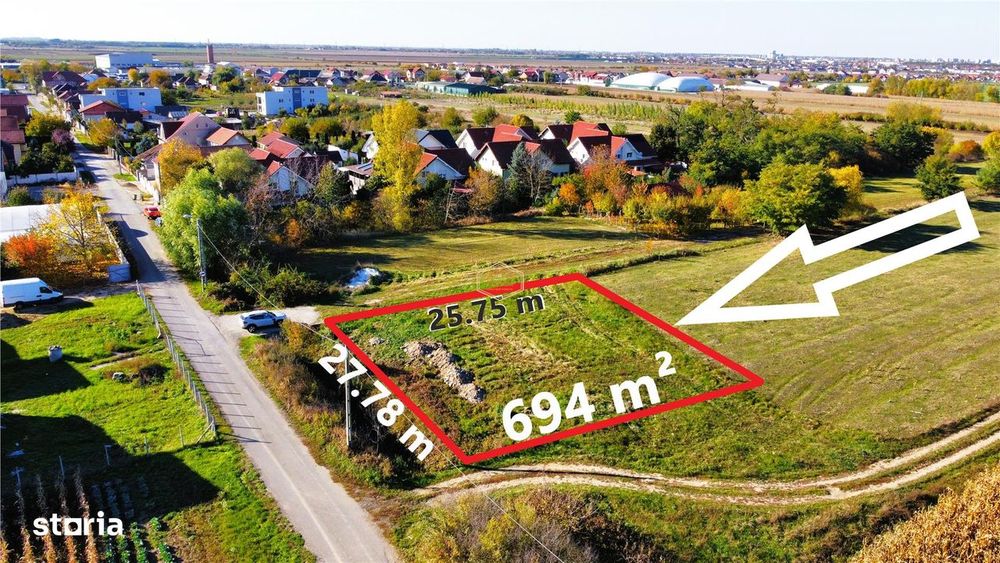 Teren 694 mp cu dubla deschidere - Lucian Blaga | Casa - Investitie