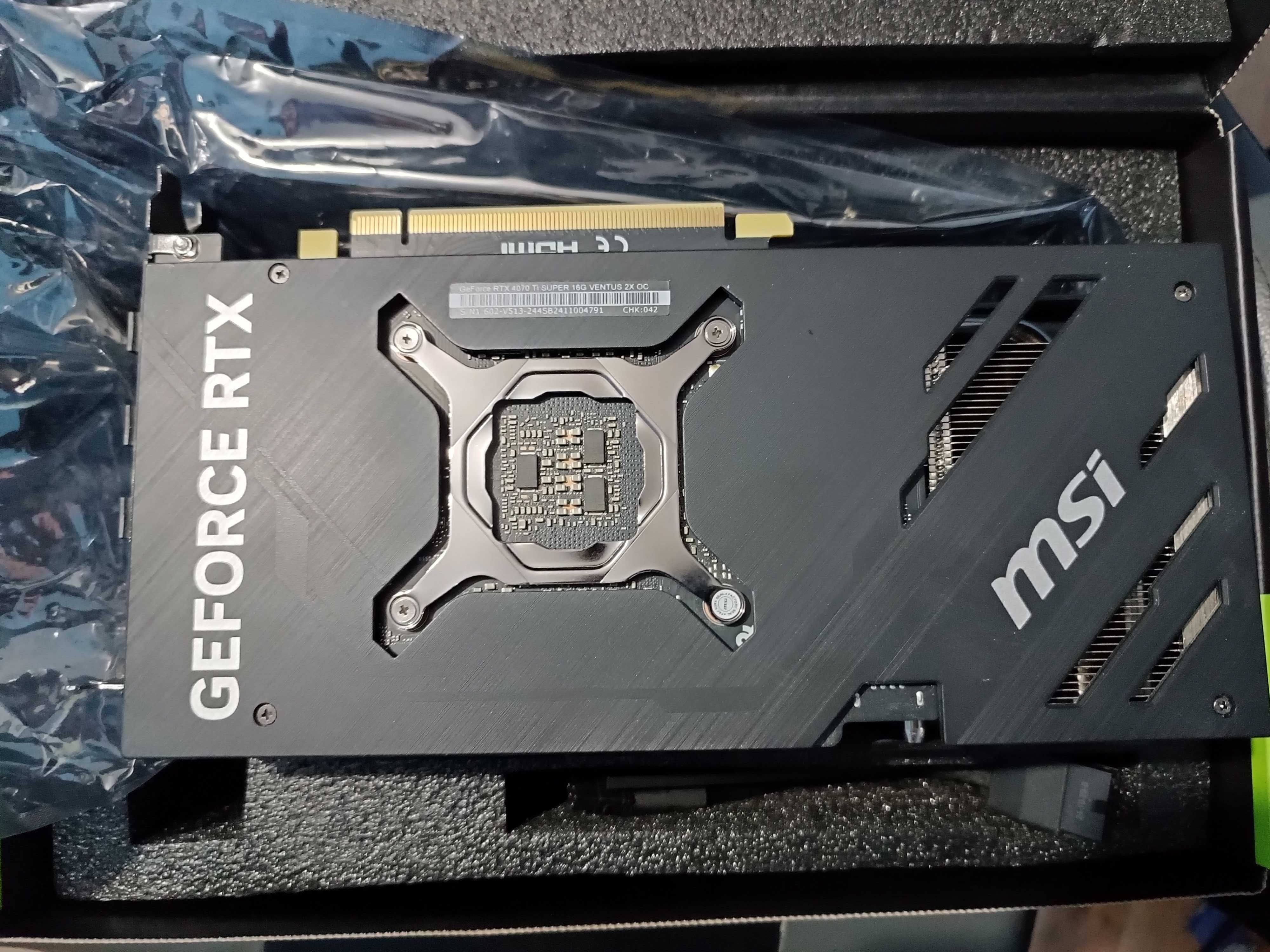 Nvidia Geforce RTX 4070 ti super 16gb