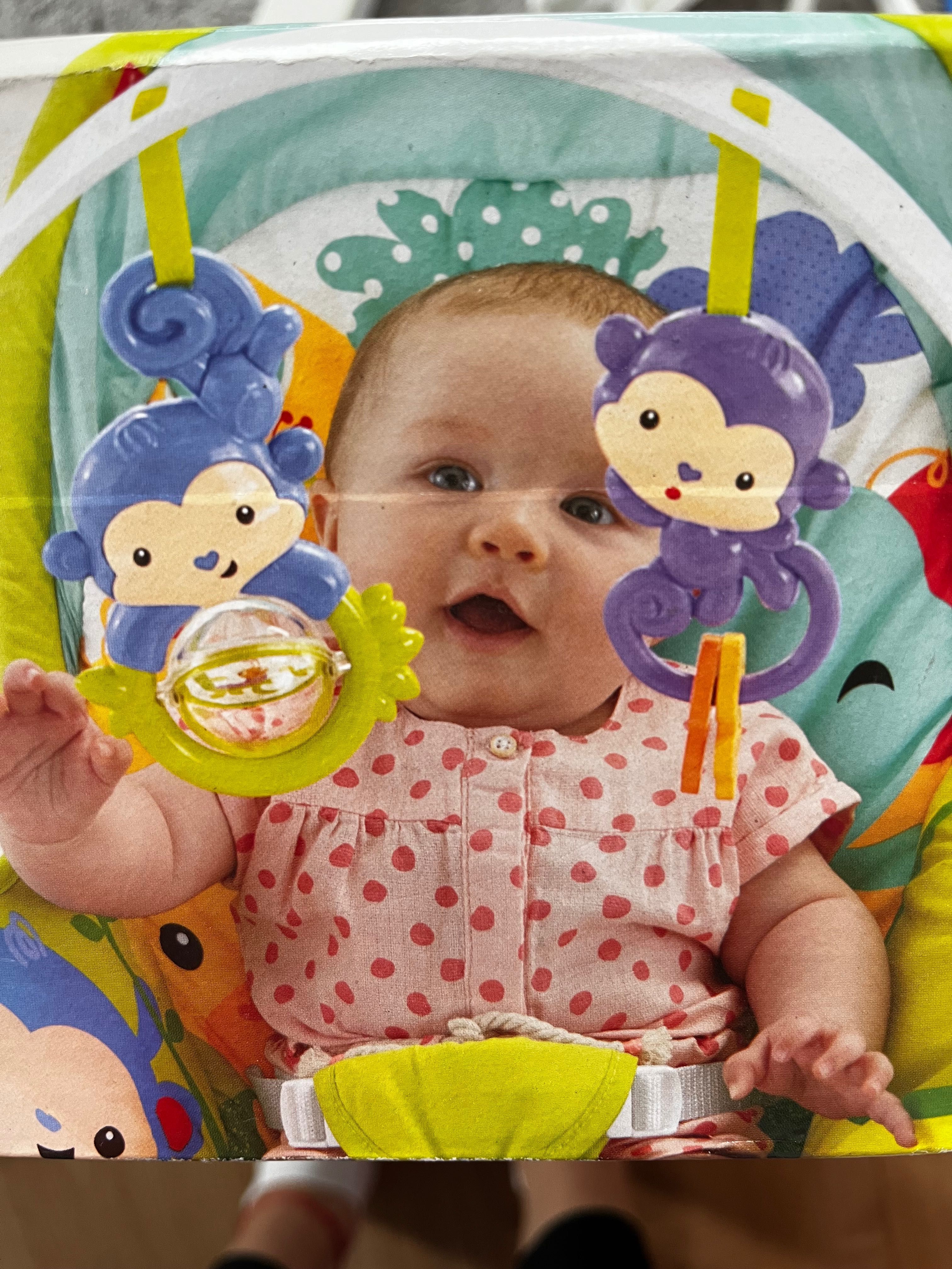 Бебешки шезлонг-люлка Fisher Price