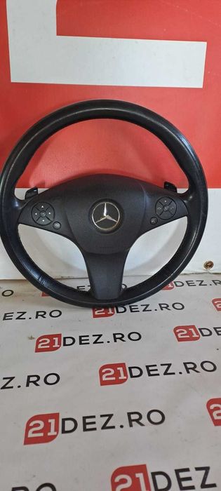 Volan de piele cu comenzi si padele Complet Mercedes C-Class W204