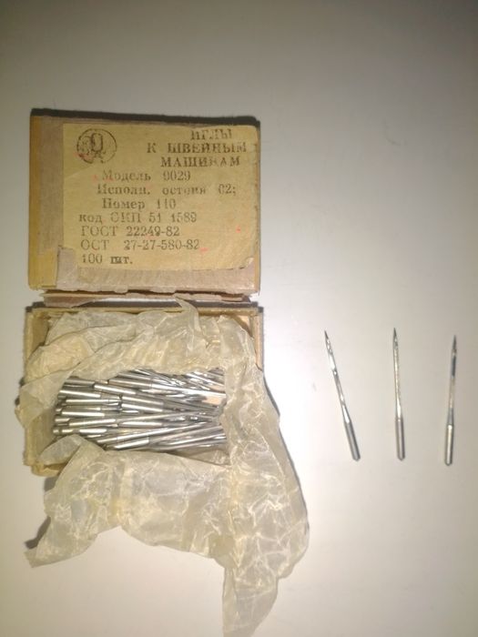 Продам швейные иголки на оверлог