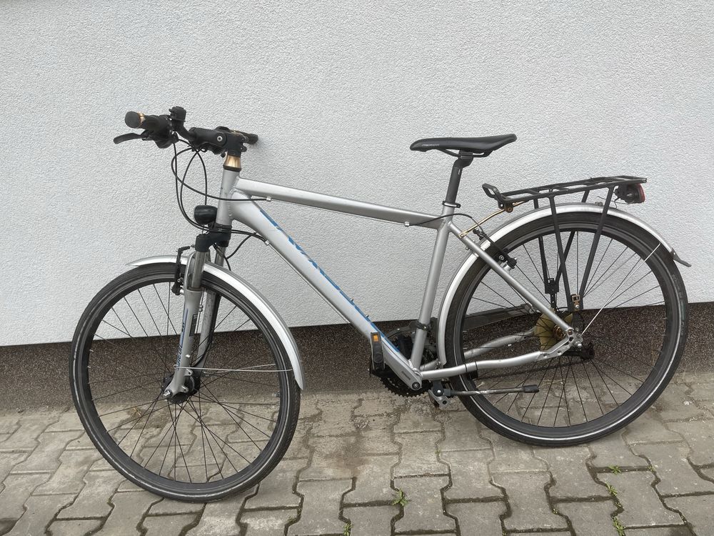 Bicicleta Crosswave Crosscountry trekking 27 viteze cadru aluminiu